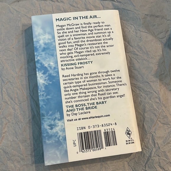 ⭐️5 books for $15⭐️Kissing Frosty and The Boss, The Baby And the Bride| Book - Picture 2 of 2